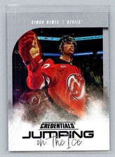 Simon Nemec 2024-25 Upper Deck Credentials #JI-SN Jumping on the Ice
