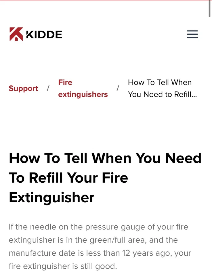 Lote 4 Extintores Kidde Seguridad en el Hogar Envío Gratuito REPARADOS ABC OSHA UL NUEVO Foto 2 de 4