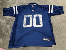 Vintage Reebok Indianapolis Colts NFL Trikot Herren XL Blau American Football