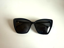 Diff Eyewear Becky II Womens Black Sunglasses BK-GR30P PRC READ