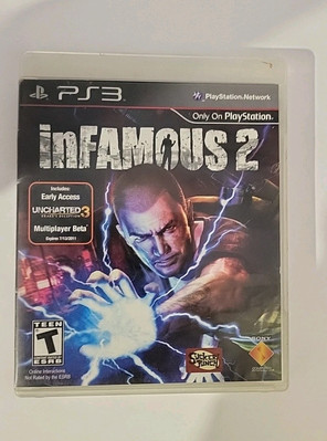inFamous 2 (Sony PlayStation 3, 2011) PS3 Video Game