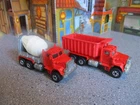 VINTAGE HOT WHEELS WORK HORSES CEMENT /DUMP TRUCK WORLD WIDE SHIPPING