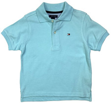 New With Tags Tommy Hilfiger Boys Classic Short Sleeve Polo Shirt sz 5