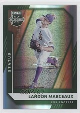 2021 Panini Elite Extra Edition Status Green 186/499 Landon Marceaux #80 00gy