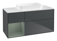 Villeroy & Boch Finion Waschbeckenunterschrank FüR Becken Mittig Regal Links...