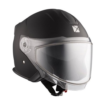 CKX Matte Black Razor RSV Snow Helmet w/Dual Lens Shield ( Size Large ) 509124