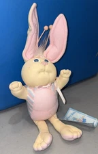 Vintage CPK Bunny Bees With Tag • 1986 • Pink • Xavier Roberts