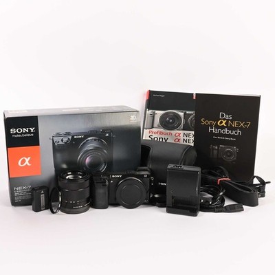 Sony Alpha NEX-7 24.3MP Digitalkamera 18-55mm OSS E-Mount Anschluss SHP 310853