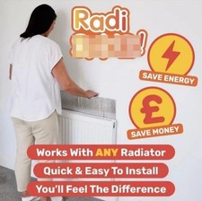 Radi-Stop Heat Loss & Save Money On Energy Bills, Fits Any Radiator