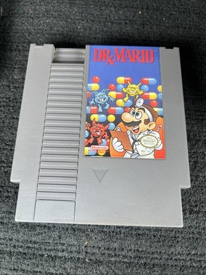 Dr Mario Nintendo NES Nintendo Video Game Cartridge, with sleeve Tested See Phot