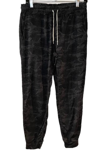 Vuori Performance Jogger Pants Black Camo Women's Size S Small