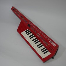 Yamaha SHS-10 R Red FM Digital Shoulder Key MIDI Synthesizer Keyboard Tested