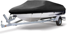 Telo Copri Barca, 420D Telo per Barca,Telo Barca Impermeabile 4000Pa,Telo Da Bar