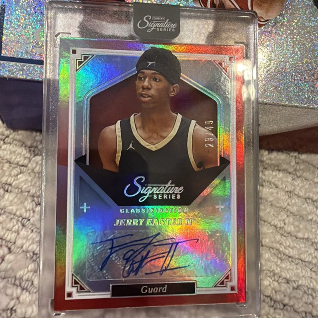 2025-26 Panini Signature Series - cls-jes Jerry Easter II Rookie Auto /49