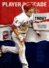 2020 Topps #MT-3 Mike Trout Topps Player of the Decade: Mike Trout