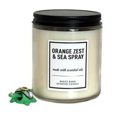 Bath & Body Works Orange Zest & Sea Spray Candle 7 oz
