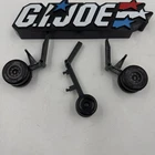 GI Joe ARAH. 1983 Skystriker. Parts. Rear Front Landing Gear Set 3