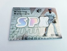 YUNIESKY BETANCOURT 2007 SPX WINNING MATERIALS JERSEY SILVER #33/199 GAME USED