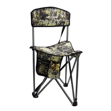 FLISSA Tripod Hunting Chair with Backrest, Portable Hunting Stool Supports 25...