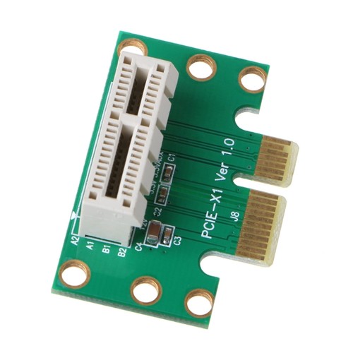 Computer PCI Express 1X Right-angled 90-Degree Adapter Riser Card 1U Converter - Afbeelding 4 van 8