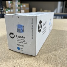 Genuine HP W2021XC 414X Cyan High-Yield Toner - Factory Sealed