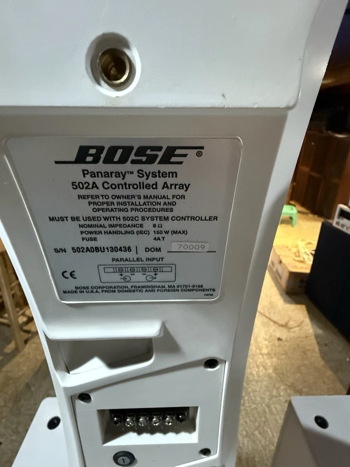 Bose Panaray 502A / Pair - Image 4 of 4