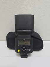 GENUINE Sony HVL-F46RM Wireless Radio External CAMERA Flash w/ Case OEM