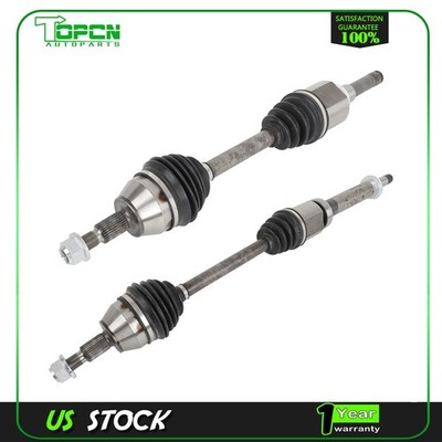 Pair Front Left & Right CV Axle Shaft For 2014-2018 Ford Transit Connect L4 2.5L