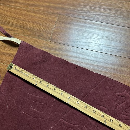 Antik 1913 EHS College Oversized Filz Wimpel Flagge Vintage 1910er Schule Logo - Bild 18 von 21