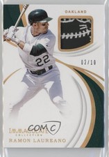 2019 Panini Immaculate Swatches Team Logo 2/10 Ramon Laureano #IS-RL 0c3