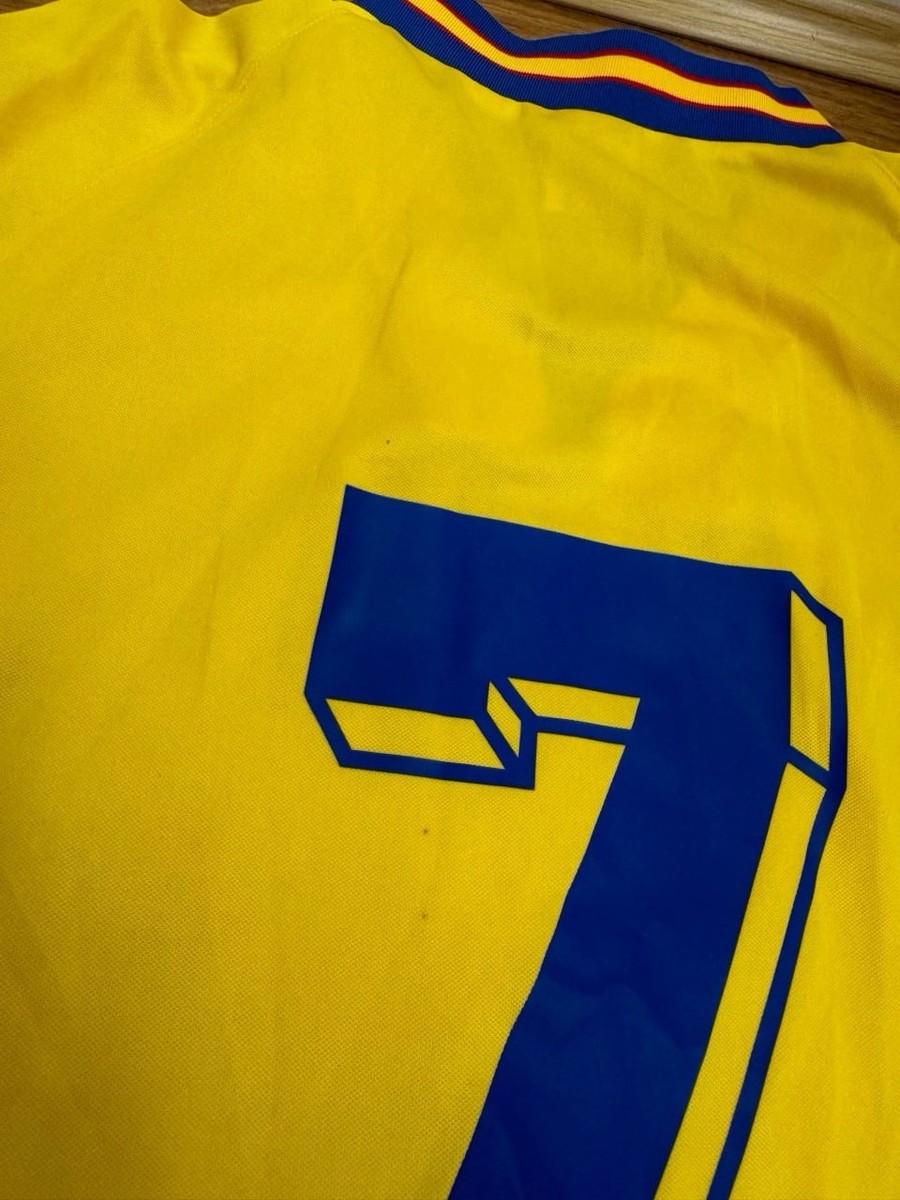 SWEDEN NATIONAL TEAM 1994/1996 HOME FOOTBALL SHIRT ADIDAS VINTAGE