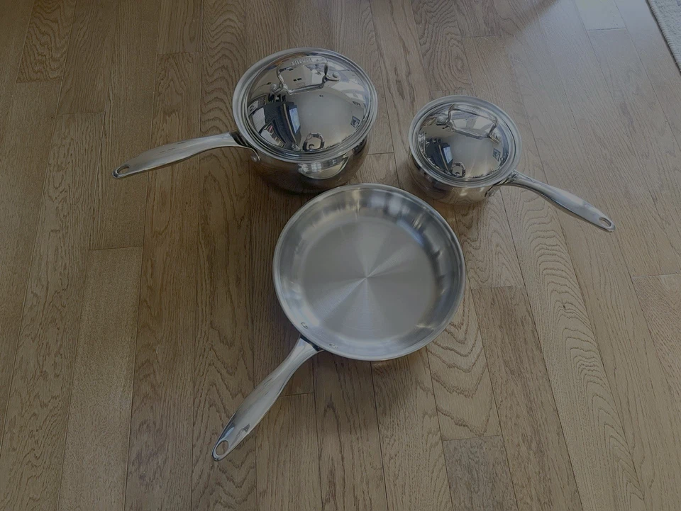 Belgique Juego de utensilios de cocina de acero inoxidable 5 piezas Foto 2 de 4