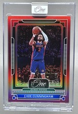 Cade Cunningham 2024 Panini One and One #19 Red /15