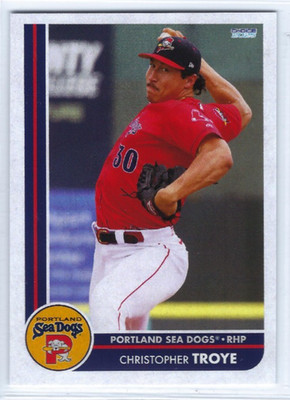 2025 Portland Sea Dogs (Double-A Boston Red Sox) Christopher Troye
