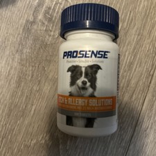 New / Sealed Pro-Sense Itch  Allergy Solutions Dog Antihistamine 100ct Exp 5/26