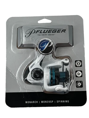 PFLÜGER Pflueger Monarch Spinning Fishing Reel MON20SPSMU 5.4:1 Graphite Body