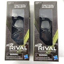 Nerf Rival Edge Series Tactical Eyewear Lot of 2 BRAND NEW Factory Sealed 