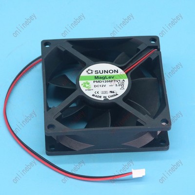 SUNON PMD1208PTV1-A F.GN 8025 DC12V 5W 80MM 2-poliger Axial-Lüfter Neu
