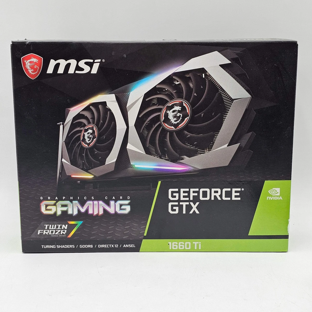 MSI NVIDIA GeForce GTX 1060 6 GB Memory Computer Graphics Cards