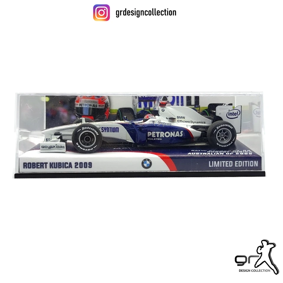 Robert Kubica - BMW F1.09 - F1 Australian GP 2009 / Minichamps / 1:43 - Immagine 2 di 4