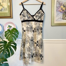 Vintage Y2K Hawaiian Dress Size 12 Beach Boho Y2K Babydoll Sundress Resort