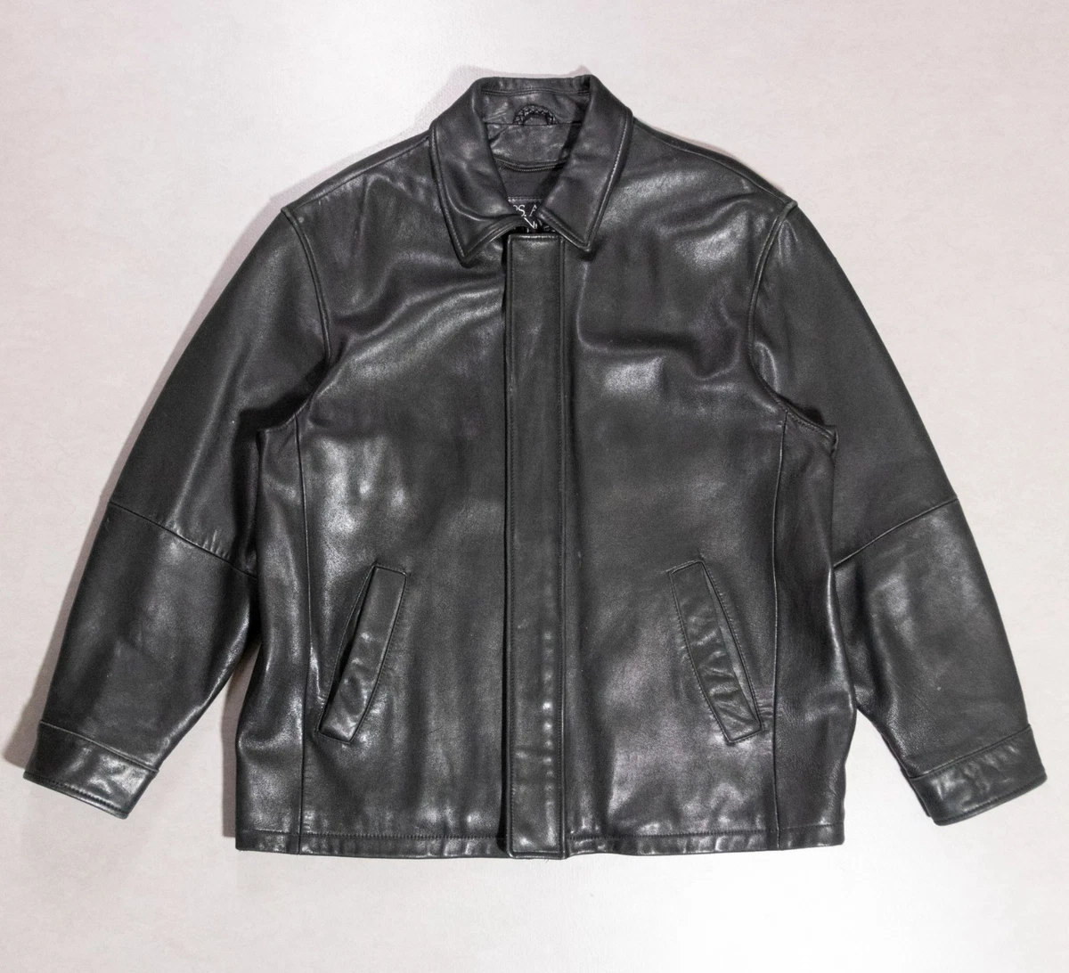 Jos. A. Bank Leather Outer Shell Coats, Jackets & Vests for Men