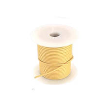 VELVAC 051143 Primary Wire, GPT, 14 AWG, Copper, Yellow, PVC Jacket, Stranded