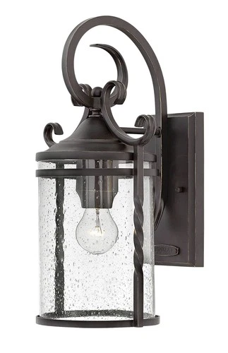 Hinkley Casa 17 1/2" High Olde Black Outdoor Wall Light - Picture 3 of 10