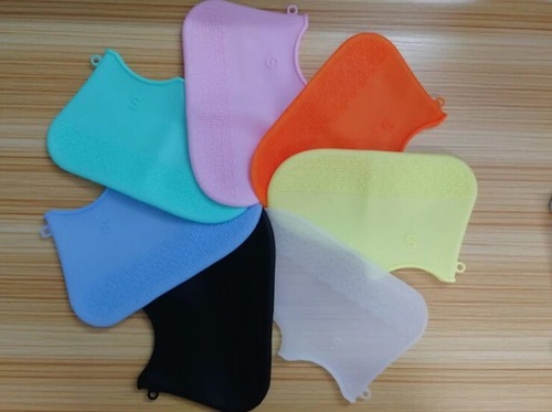 Sz L Reusable Clear Shoe Covers Waterproof Silicone Rain Shoe Protector Ship USA - Picture 8 of 8