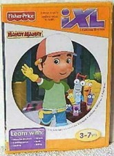 Fisher-Price iXL Learning System Software Disney Handy Manny NEW