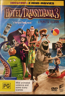 Hotel Transylvania 3: A Monster Vacation (DVD NEW & Sealed Region 2,4)Adam Sandl