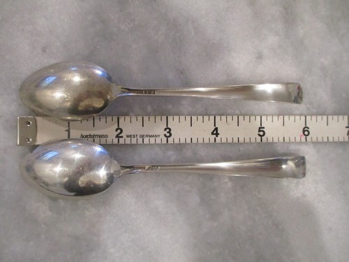 WATSON WINDSOR ROSE STERLING SILVER TEASPOONS SET(12) 6" - NO MONO - 343g - Picture 5 of 24