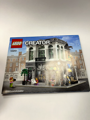 Lego 10251 Brick Brick Bank Lego Instructions Lego Creator Brick
