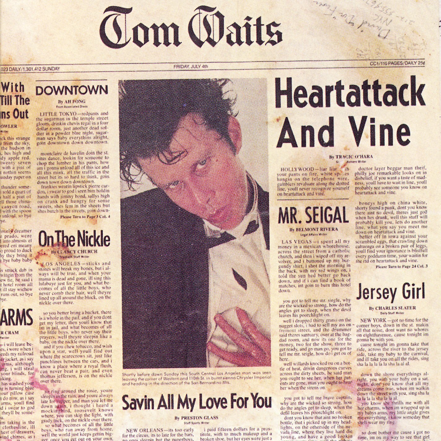 Tom Waits Heartattack & Vine (CD)